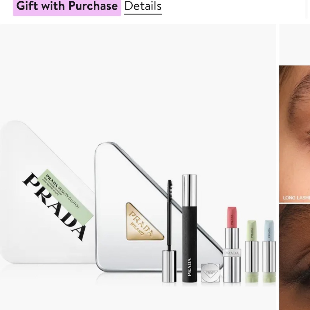 Prada monochrome clutch - Picture 4 of 5